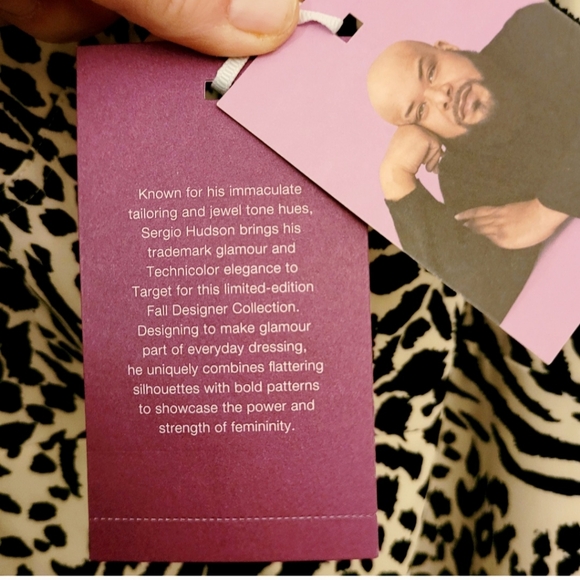 Animal print bustier midi dress 4x NWT  Sergio Hudson x Target collab - Picture 10 of 15